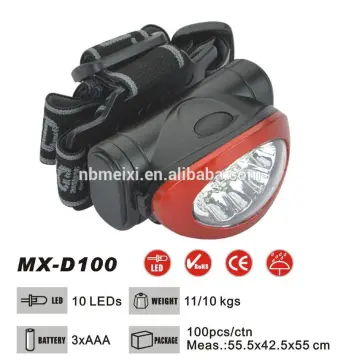 THE HOT SELLING!!!SUPER BRIGHT 10LED Headlamp