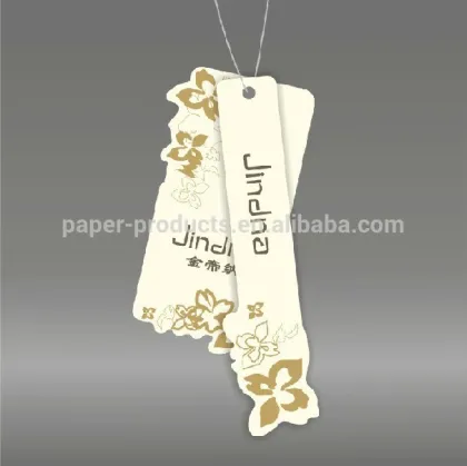 textured paper hang tags