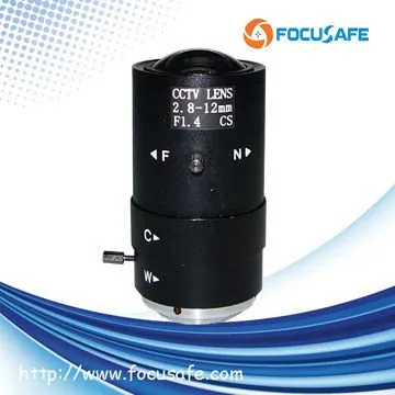 5-100mm Varifocal Manual Iris High Resolution Security CCTV Lens