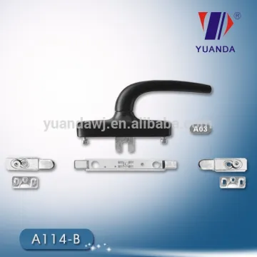 Window hardware casement window lock handle