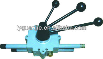 GJ1102C/D pump control lever for mixed truck