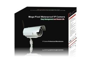 802.11 Wireless Internet Cameras With Mega Pixel Cmos Sensor And 36pcs Infrared Lights