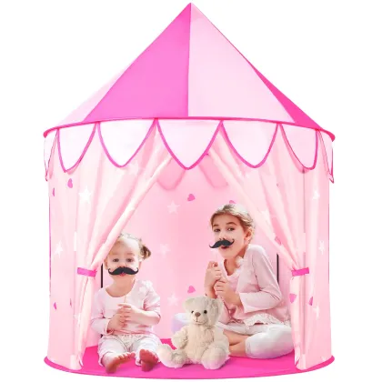 Wholesale Romantic Mongolian Yurt Children's Tent for Girls' Princes House Play Toy