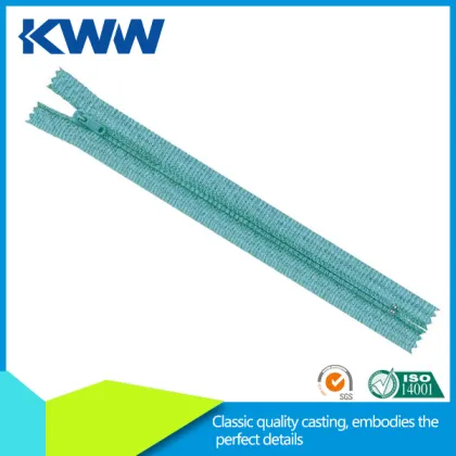 3# nylon L.tape plastic/nylon two-way slider zipper