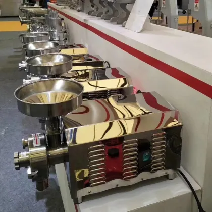 Commercial Grains Grinding Machine: Wheat Flour Mill and Herb Grinder