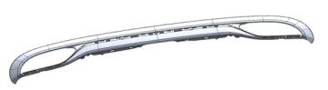 Rear Spoiler mould for Benz