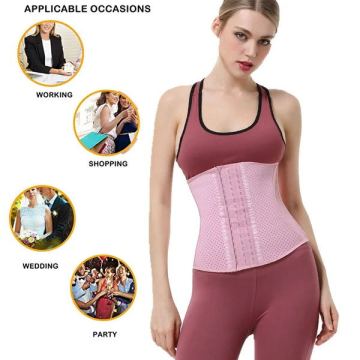 Women Slim Wear Latex Waist Trainer Cincher