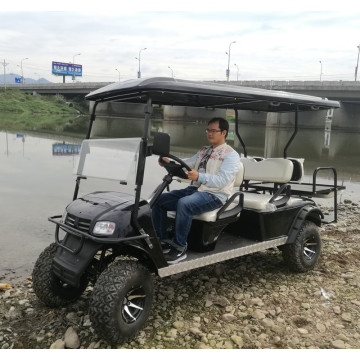 Venda carrinho de golfe 6 lugares movido a gás