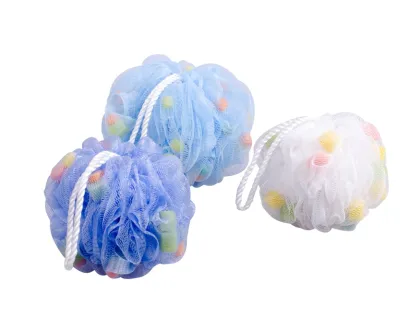 Popular Style Mesh Bath Ball With Sponge