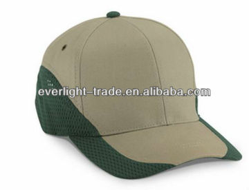 100% cotton promotional cap with combination