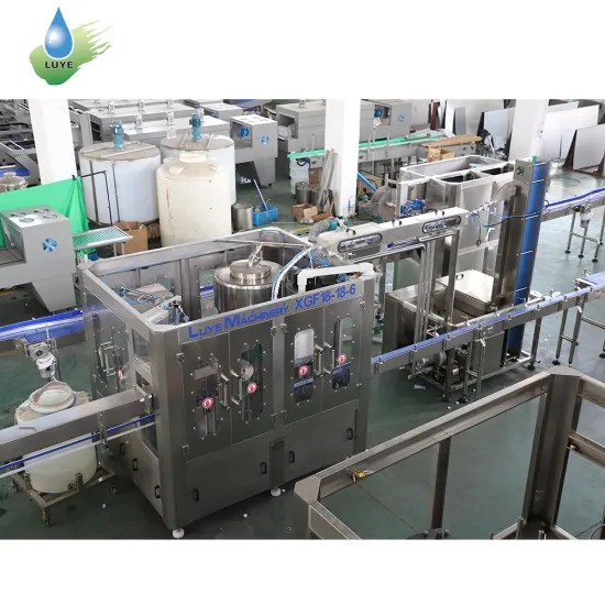 Automatic Small PET Bottle Filling Packing Production Line 200-2000ml