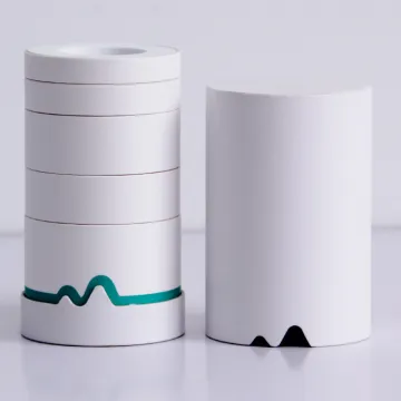 Divided product packaging circular paper box