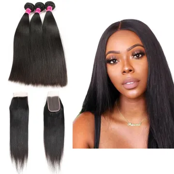 8A Grade Ali Express 100 Unprocessed virgin straight human hair