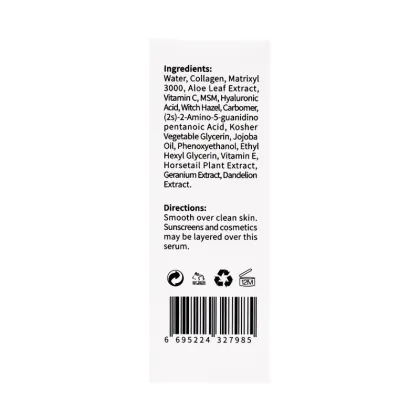 Anti Aging Organic Pure Collagen Serum