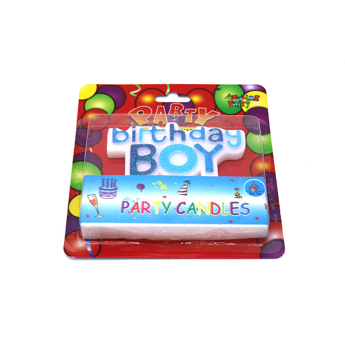 Mini Birthday Candle Letter Cake Toppers
