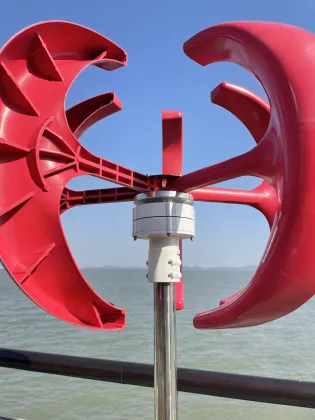 500W 12V Red Lantern Vertical Wind Turbine Generator