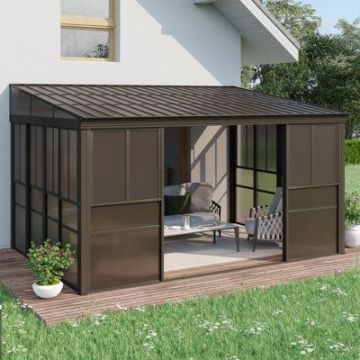 Sunroom frame powder coating