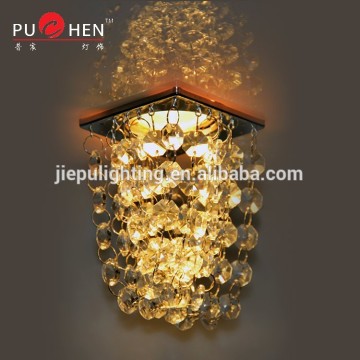 Ceiling lighting beads connected halogen LED crystal lamps MR16 GU10 ModelCZ404