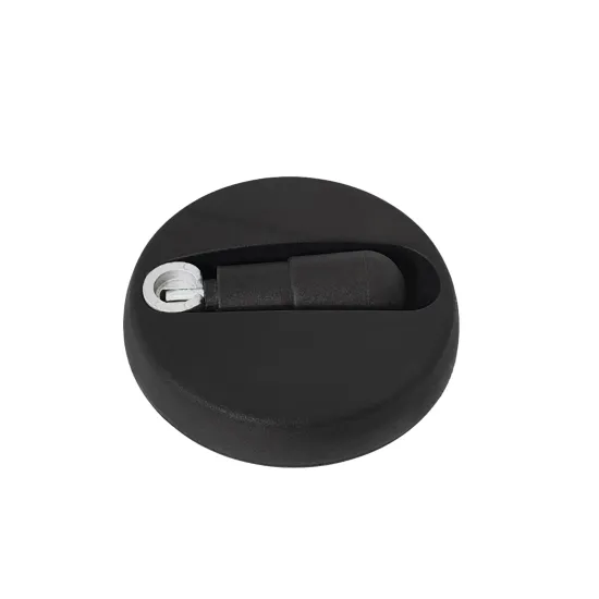 100 125 160 200mm Mechanical Nylon Handwheel for Machine Tool with Foldable Handle