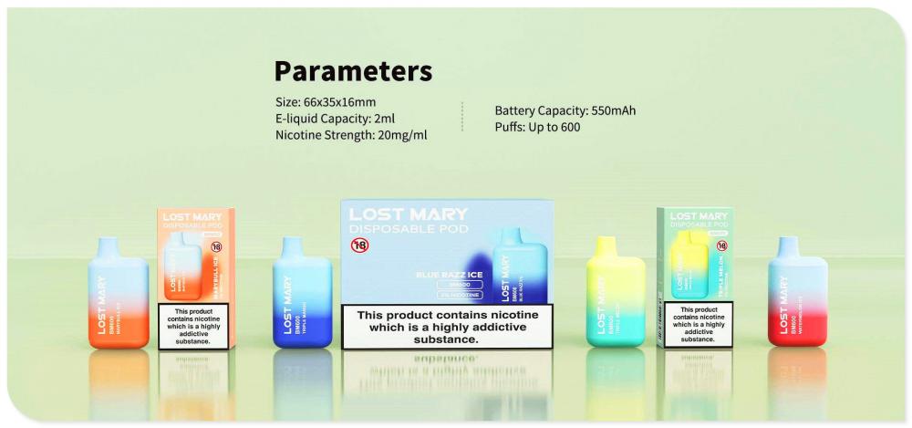 6 Lost Mary Bm600 Disposable Kit