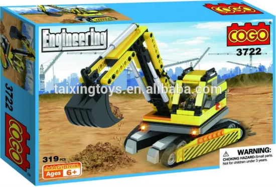 Hot and New Funny Toys DIY Engineering turck building blocks
