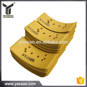 ningbo machinery parts 7d2052 6y2805 overlay grader end bit