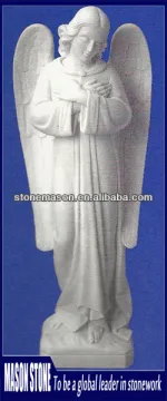 Granite angel stone sculpture