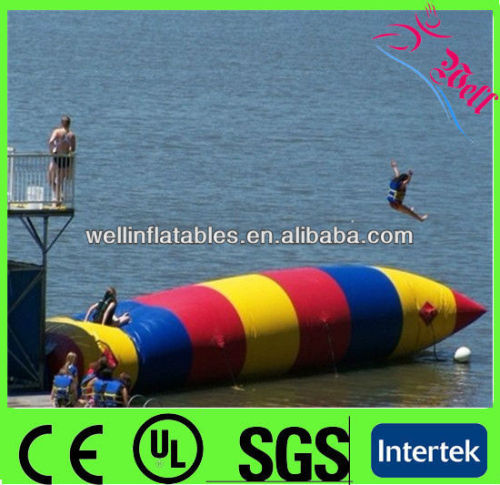 High quality inflatable water blob jump / water blob pillow