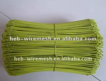 PVC Coated Double Loop Rebar Tie Wire (FACTORY)