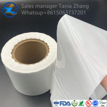 Food grade white color A-PET/PET film heat sealing