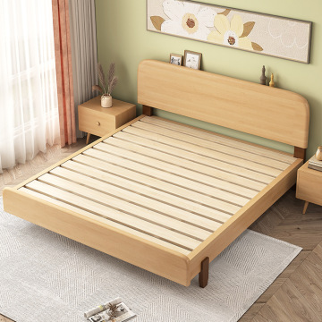 Wholesale Wood Platform Bed Frame - Solid Wood Bed Frame for Bedroom