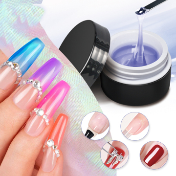 Miukiula lớp phủ móng tay kim cương màu xanh chất lượng cao chất lượng cao