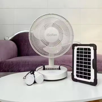 Isolfan 12 '' Small Air Reflor - Prezzo economico, ventola di raffreddamento elettrico a carico da 20 W con energia solare