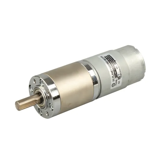 High Torque 45mm 20Nm DC Geared Motor 250rpm for Tubular Roll Up Applications