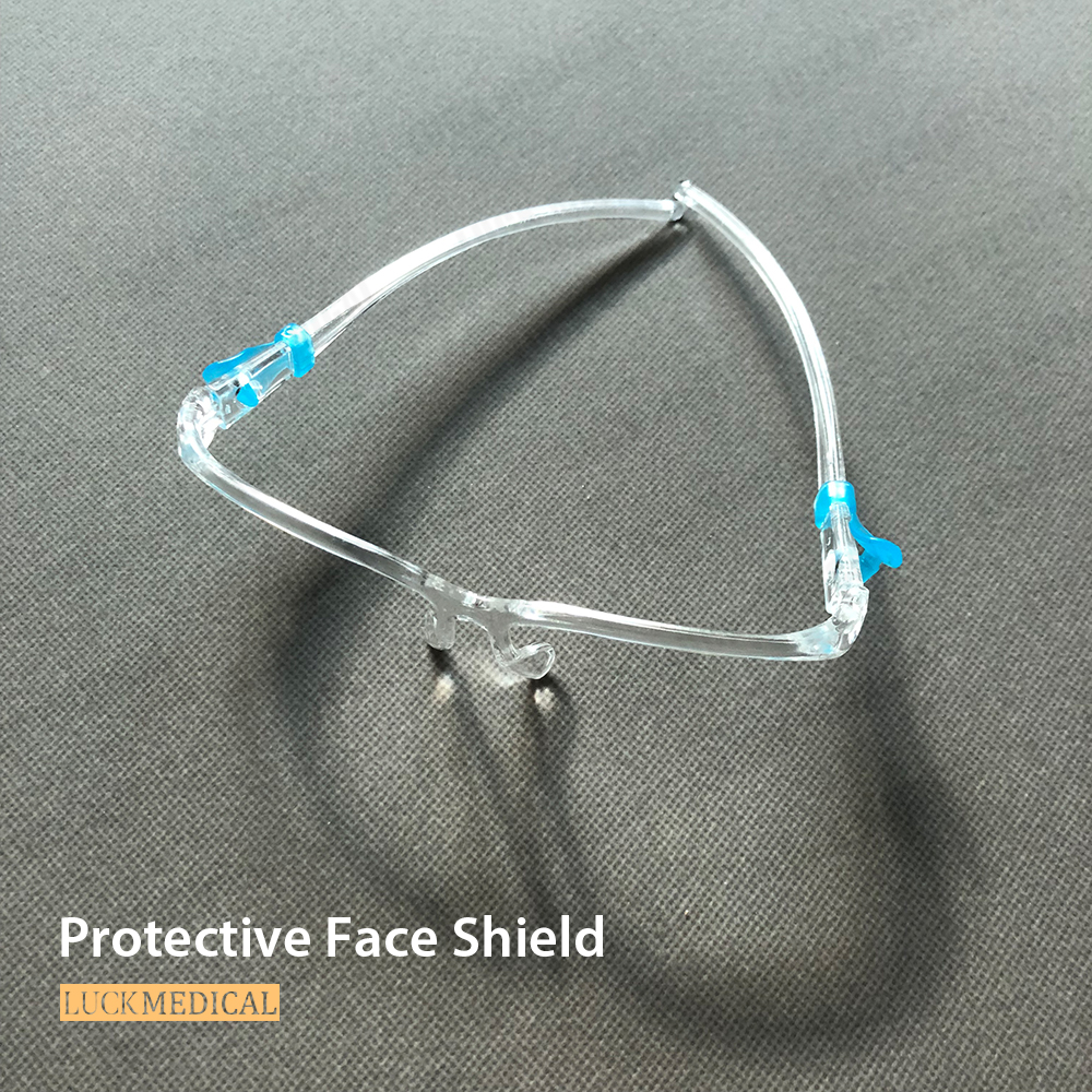Face Shield со стеклами рама съемный