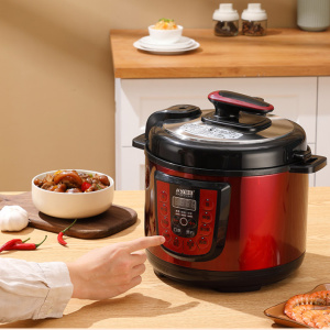 Electric pressure cooker beef fried chicken healthy food