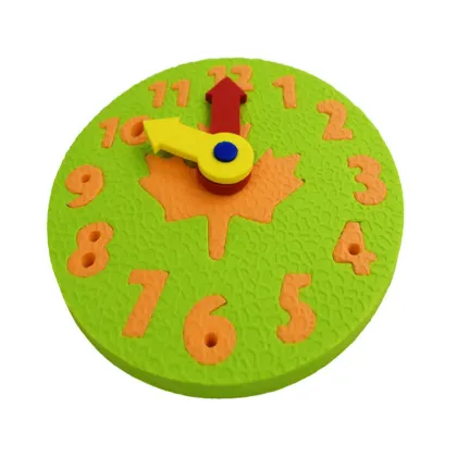 DIY Montessori Clock and Math Toy Set for Early Childhood Education