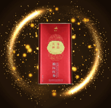 Ginseng premium moldeado con cuidado