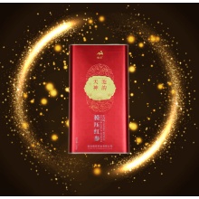 Premium Ginseng mit Sorgfalt geformt