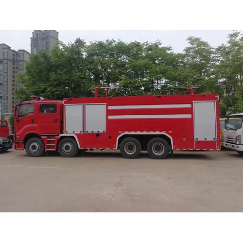 Japan ISUZU FVZ double row 8x4 fire trucks