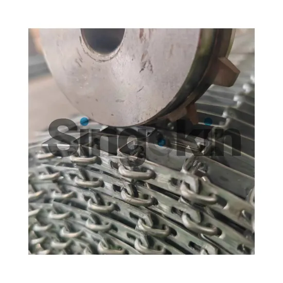 Honeycomb Wire Mesh Stainless Steel 304 Conveyor Belt for Water Grass Fishing