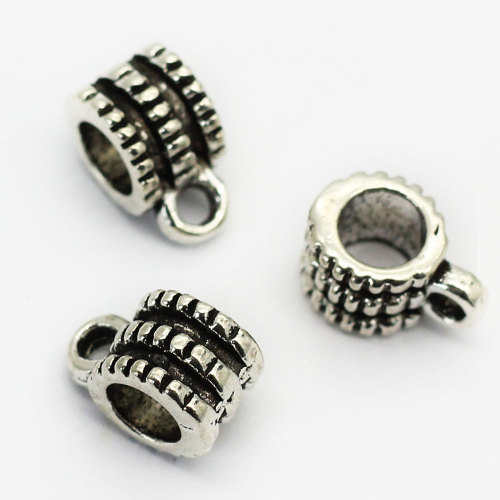 Antique Alloy Connector Charms Crafts Bail Beads Candp Clasp Bracelet Connector Diy Jewelry Making Jewelry