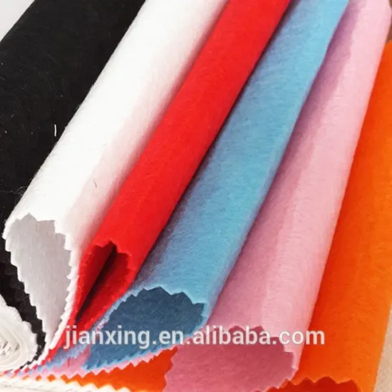 China needle punched 100% polyester nonwoven wholesale felt