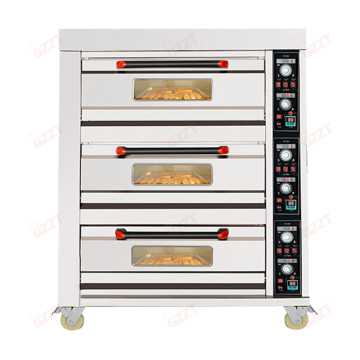 3 Boong Gas Bread nướng Lò nướng cho tiệm bánh - Lò khí thương mại