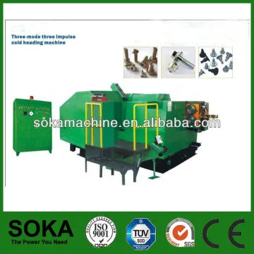 Three mold three impulse screws and bolt making machine(lower price)SK19B-3SL