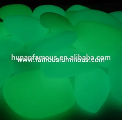 glow in the dark garden stone