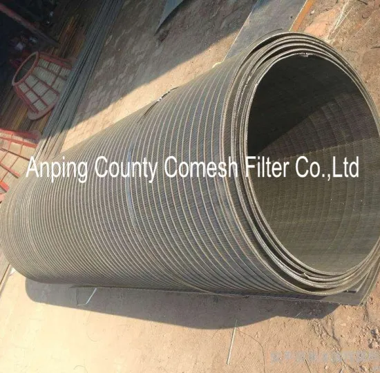 Professional Wedge Wire Screen Mine Sieving Mesh