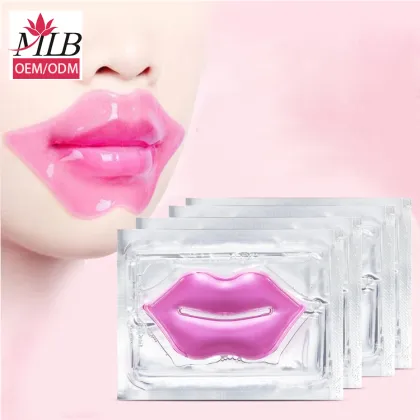 Korea Whitening Plump Lip Mask Hydrogel Peach Lip Mask