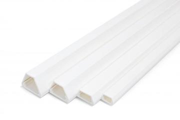 20*14*14*1.10mm Trapezoidal PVC Cable Trunking