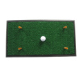 Estera de golf verde oscuro con base de goma